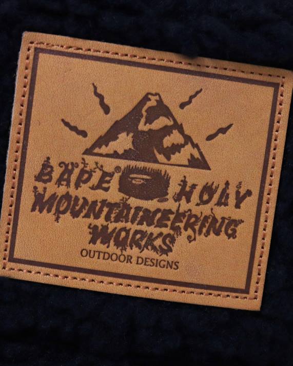A Bathing Ape Kvinder 1 camo boa vendbar bøttehat HH6J1155 sort