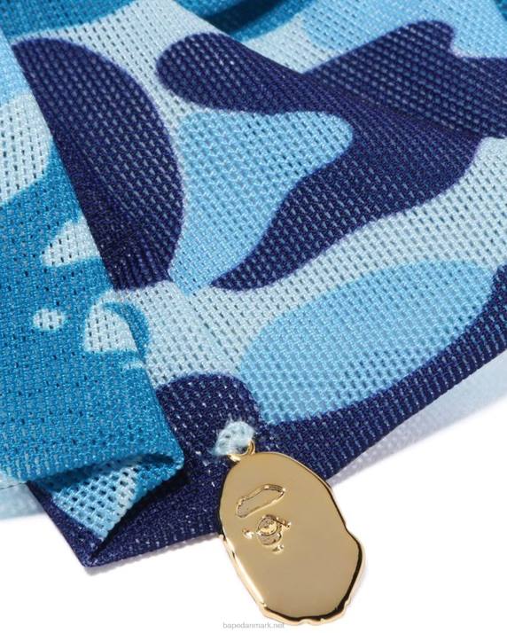 A Bathing Ape Kvinder abc camo scrunchie HH6J1063 lyseblå
