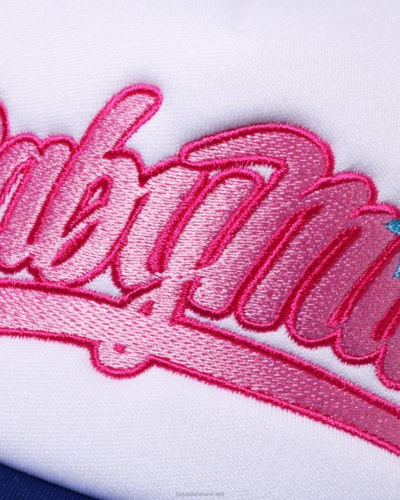 A Bathing Ape Kvinder baby milo broderi mesh kasket HH6J1142 blå