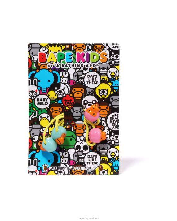 A Bathing Ape Kvinder baby milo hår gummibånd sæt HH6J1073 lyseblå