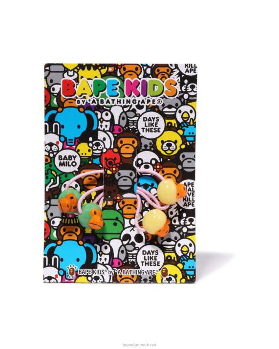 A Bathing Ape Kvinder baby milo hår gummibånd sæt HH6J1075 lysegrøn