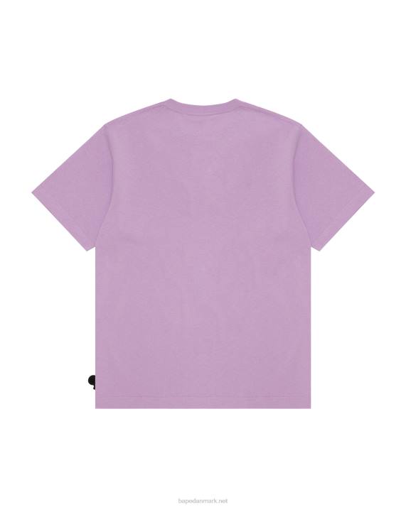 A Bathing Ape Kvinder baby milo t-shirt HH6J856 lilla