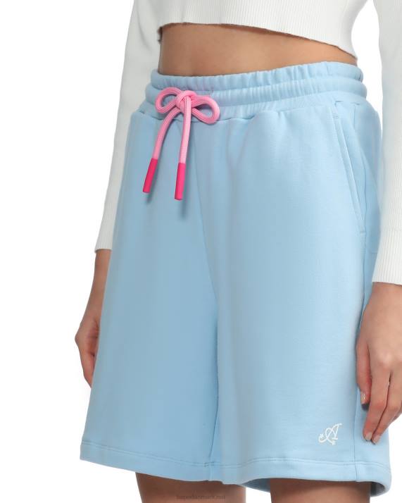 A Bathing Ape Kvinder baneshorts med logo HH6J883 Himmelblå