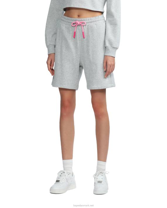A Bathing Ape Kvinder baneshorts med logo HH6J886 grå