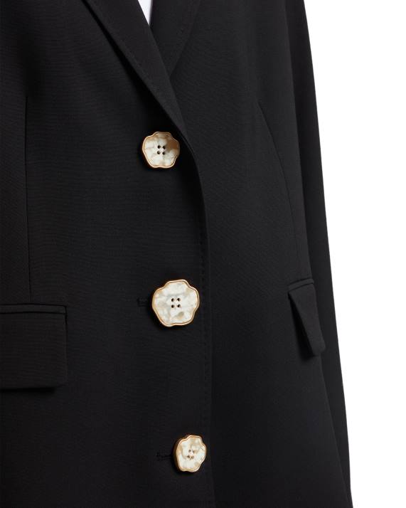 A Bathing Ape Kvinder blazerjakke med knapper HH6J988 sort