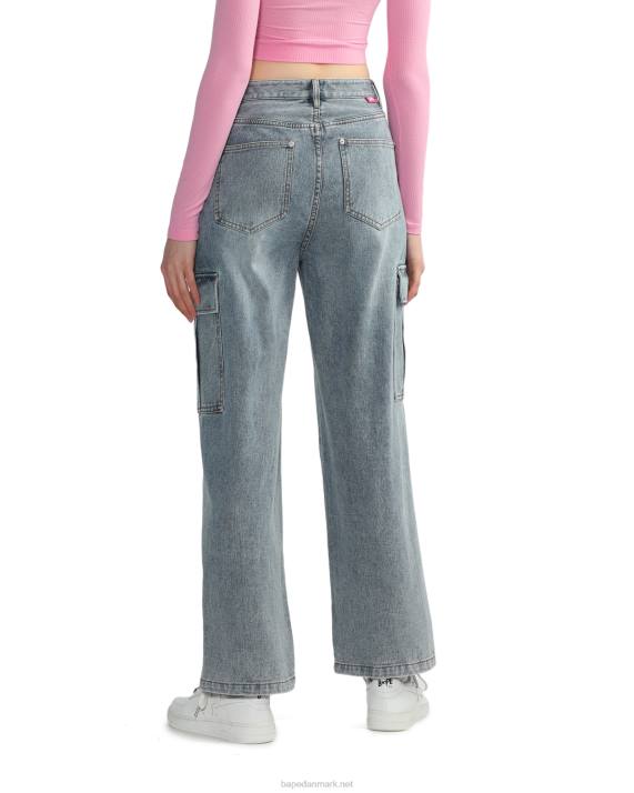 A Bathing Ape Kvinder cargo jeans HH6J817 denim