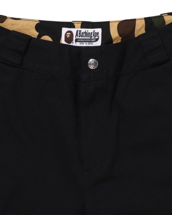 A Bathing Ape Kvinder chino arbejdsbukser HH6J884 sort