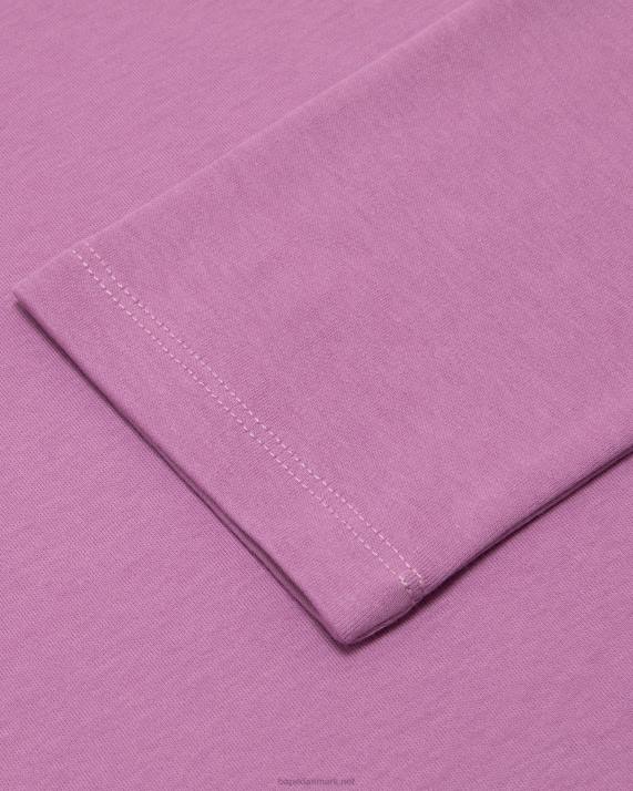 A Bathing Ape Kvinder cropped turtle neck top HH6J1049 lilla