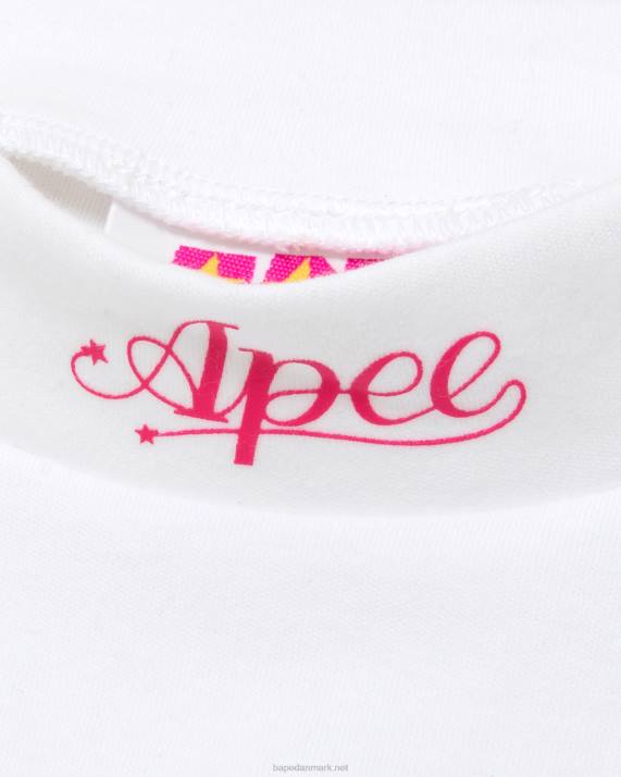 A Bathing Ape Kvinder cropped turtle neck top HH6J1050 hvid