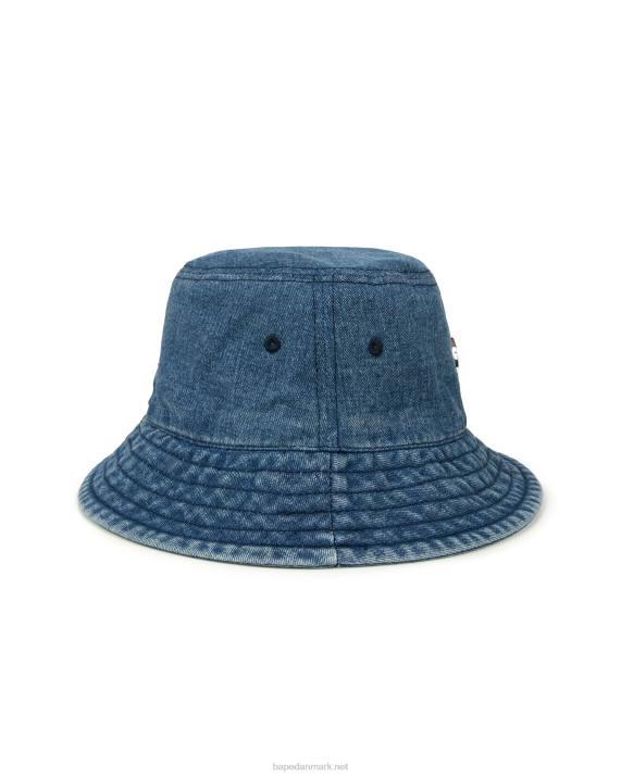 A Bathing Ape Kvinder denim bøttehat HH6J1084 denim