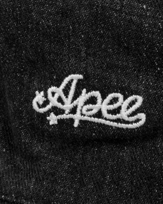 A Bathing Ape Kvinder denim bøttehat HH6J1086 sort