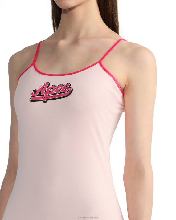 A Bathing Ape Kvinder grafisk kjole HH6J803 lyserød