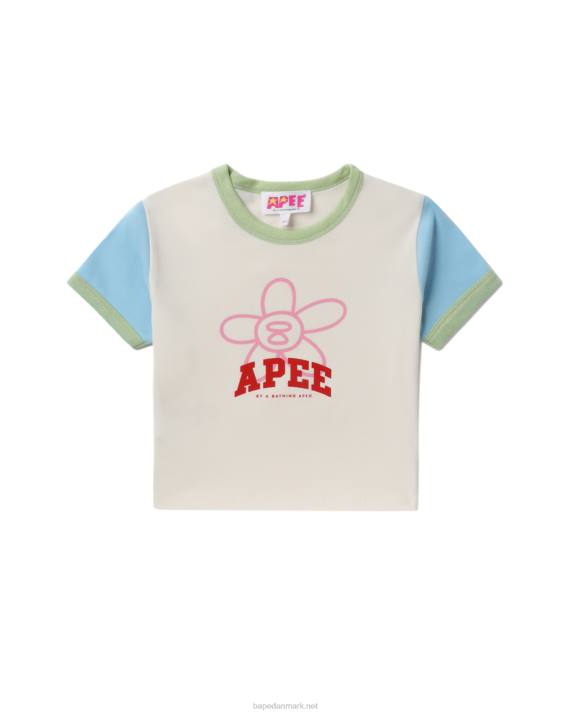 A Bathing Ape Kvinder grafisk top HH6J800 hvid