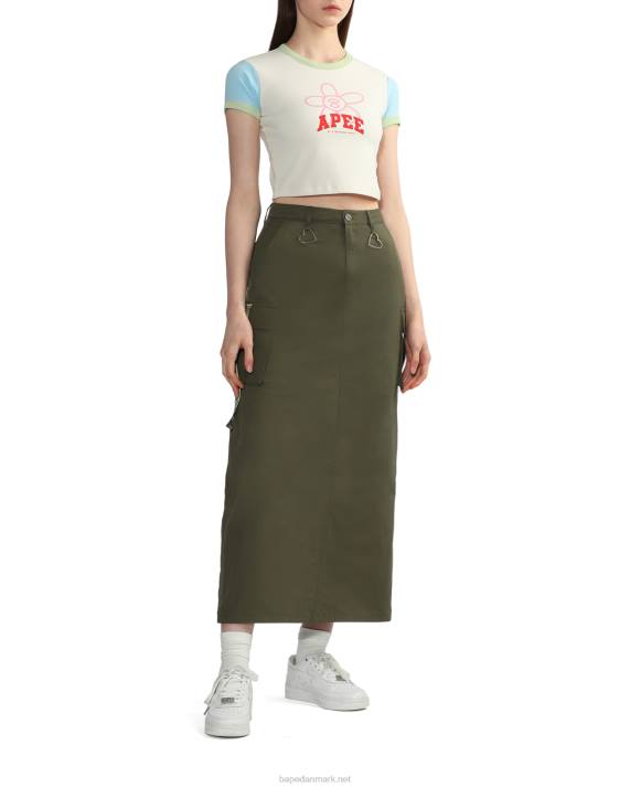 A Bathing Ape Kvinder grafisk top HH6J800 hvid