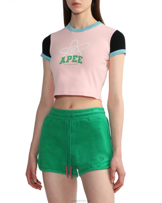 A Bathing Ape Kvinder grafisk top HH6J801 lyserød