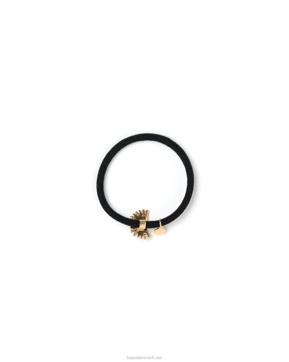 A Bathing Ape Kvinder guld-tonet logo hårbånd HH6J1124 caise