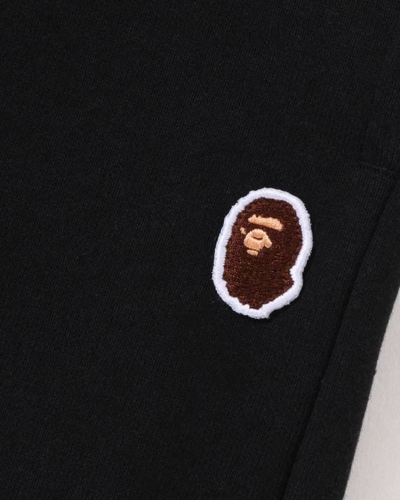 A Bathing Ape Kvinder head one point oversize sweatshorts HH6J796 sort