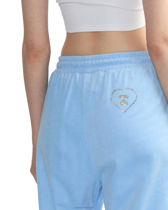A Bathing Ape Kvinder joggebukser med håndklæder HH6J841 blå