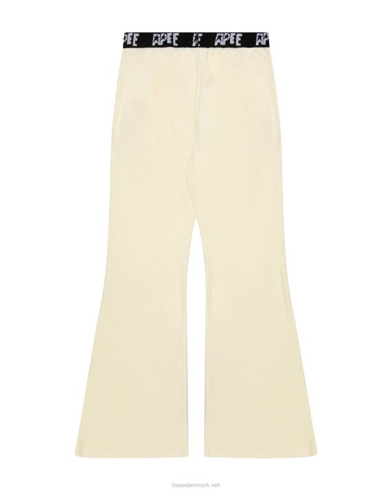 A Bathing Ape Kvinder joggers i velour HH6J1041 hvid