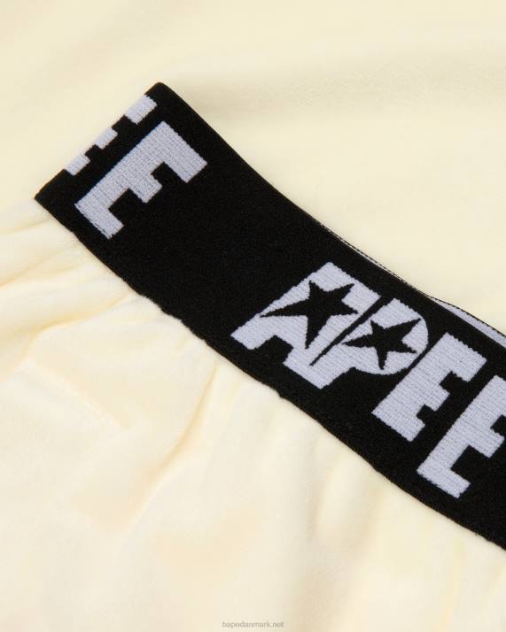 A Bathing Ape Kvinder joggers i velour HH6J1041 hvid