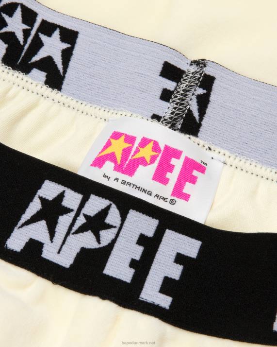 A Bathing Ape Kvinder joggers i velour HH6J1041 hvid