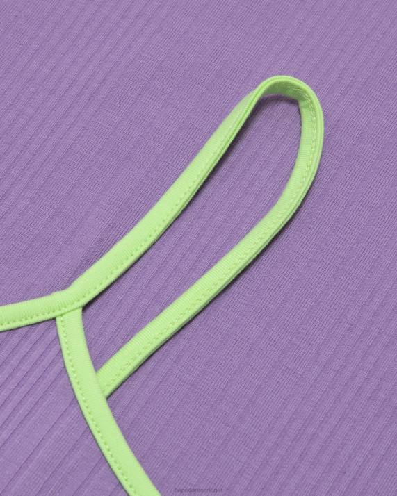 A Bathing Ape Kvinder kjole med logotryk HH6J962 lilla