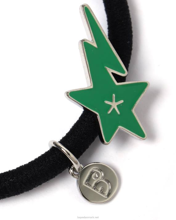 A Bathing Ape Kvinder logo hårbånd HH6J1116 smaragd