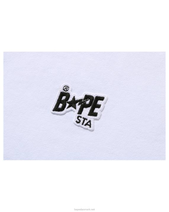 A Bathing Ape Kvinder logo one point t-shirt HH6J1004 hvid