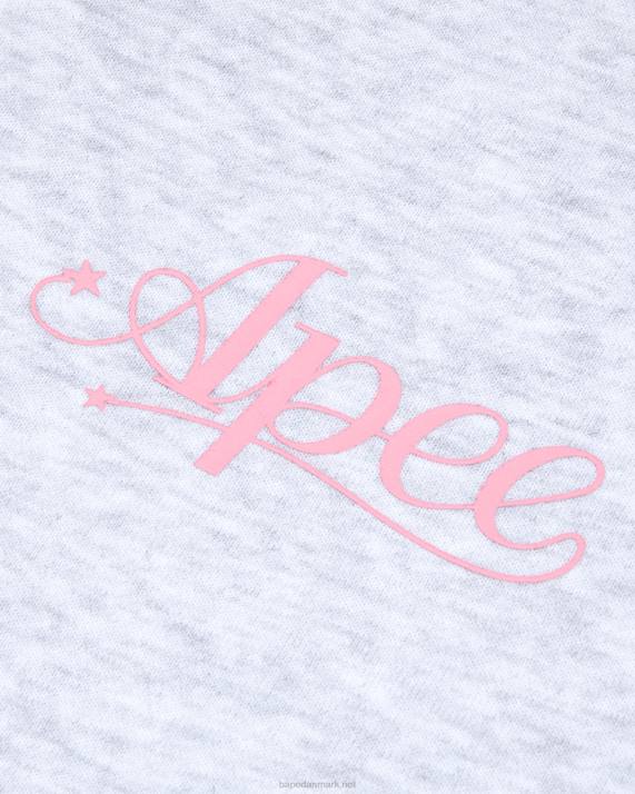 A Bathing Ape Kvinder lounge shorts med logo HH6J960 grå