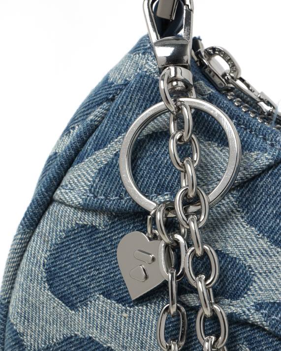 A Bathing Ape Kvinder mønster denim taske 1 HH6J1085 denim