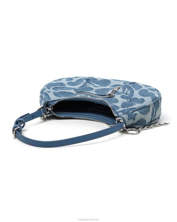 A Bathing Ape Kvinder mønster denim taske 1 HH6J1085 denim