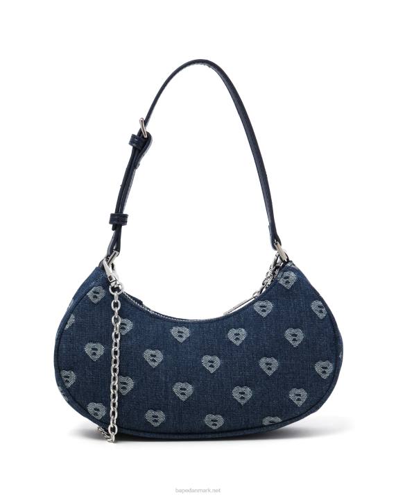 A Bathing Ape Kvinder mønster denim taske 2 HH6J1083 denim