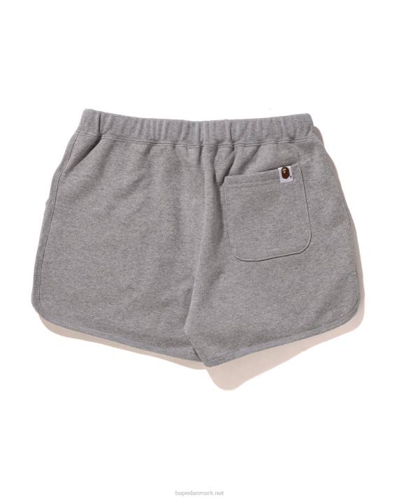 A Bathing Ape Kvinder one point sweatshorts HH6J894 grå