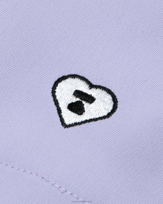 A Bathing Ape Kvinder plisseret mini-nederdel HH6J968 røget drue