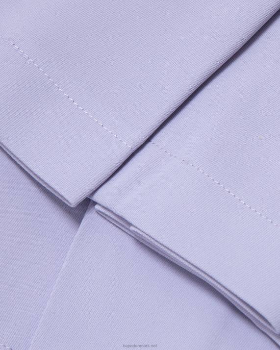 A Bathing Ape Kvinder plisseret mini-nederdel HH6J968 røget drue