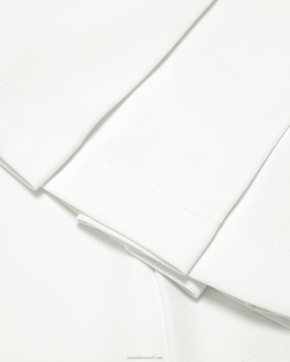 A Bathing Ape Kvinder plisseret mini-nederdel HH6J969 væg hvid