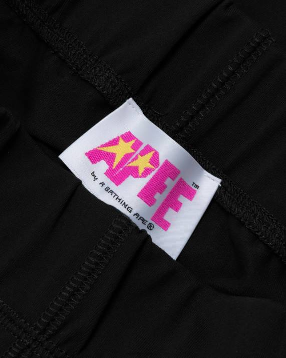 A Bathing Ape Kvinder shorts med smal pasform HH6J941 sort