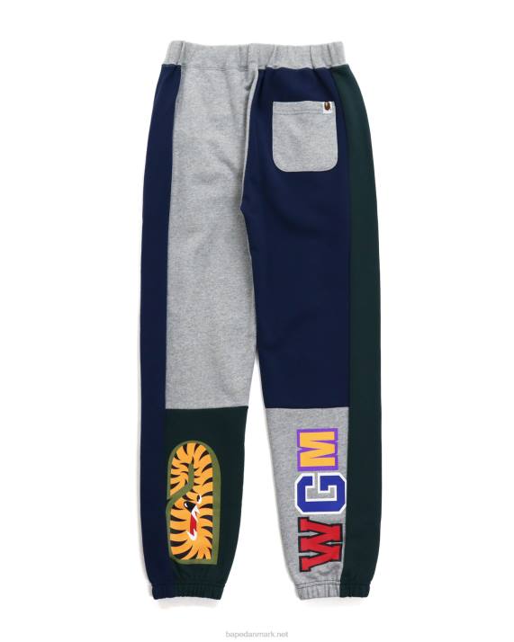 A Bathing Ape Kvinder skøre haj sweat pants HH6J1048 grå