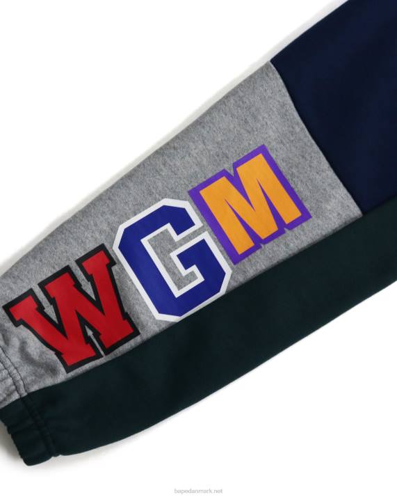 A Bathing Ape Kvinder skøre haj sweat pants HH6J1048 grå