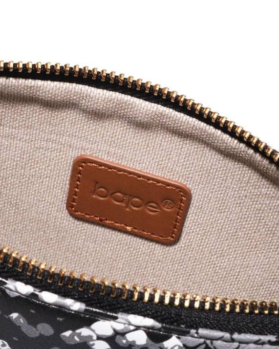 A Bathing Ape Kvinder slange mønster håndtaske HH6J1109 grå