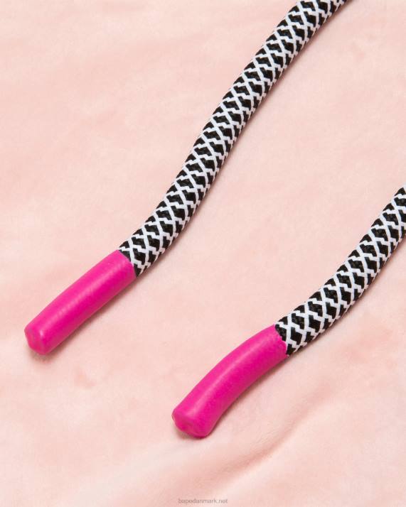 A Bathing Ape Kvinder velour jakke HH6J1051 lyserød