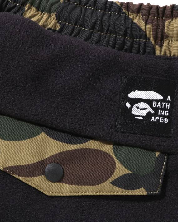 A Bathing Ape Kvinder x polartec 1st camo shark bukser HH6J895 sort