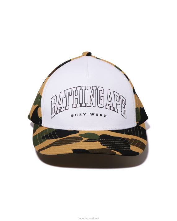 A Bathing Ape Mænd 1 camo cap HH6J472 gul