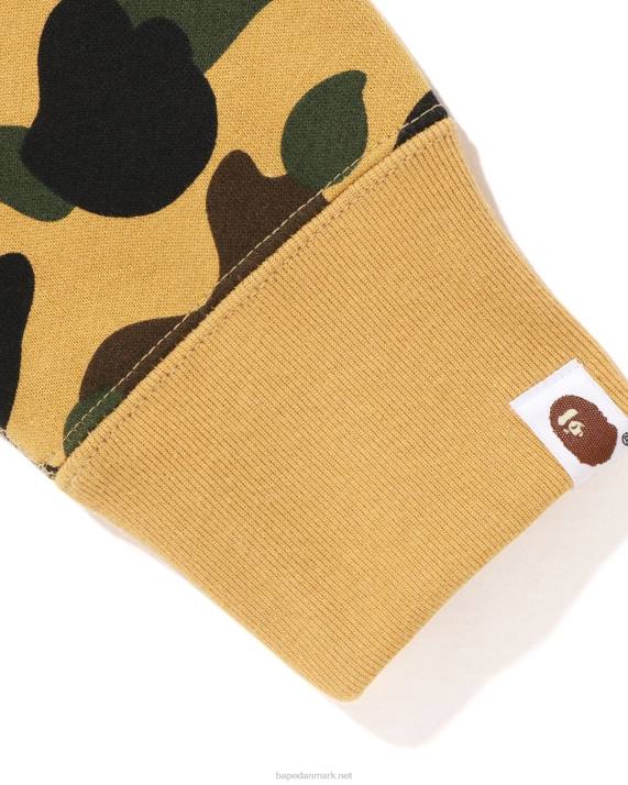 A Bathing Ape Mænd 1 camo crewneck HH6J367 gul