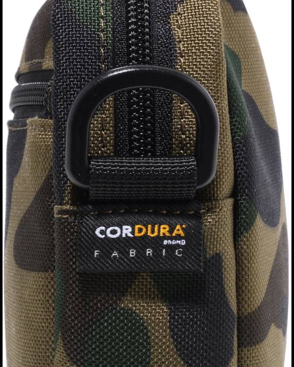 A Bathing Ape Mænd 1 camo mini skuldertaske HH6J468 militærgrøn