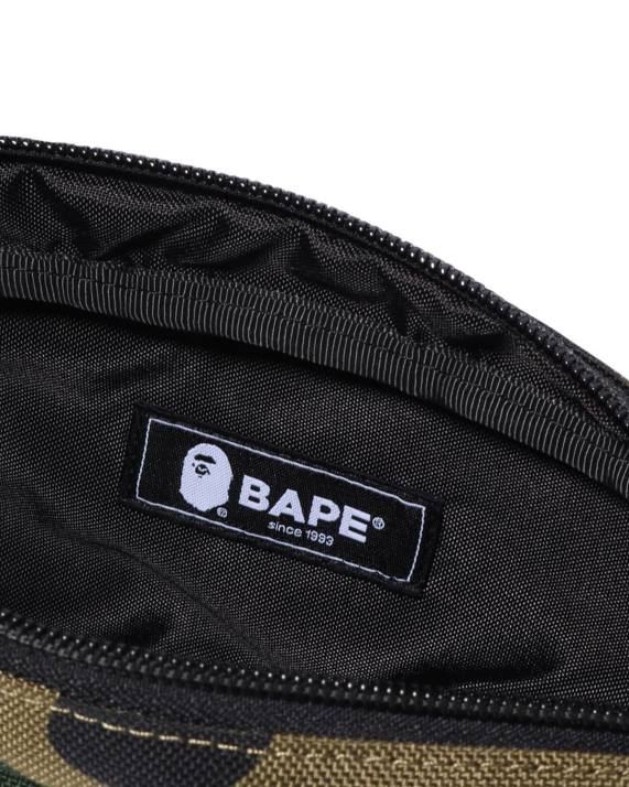 A Bathing Ape Mænd 1 camo mini skuldertaske HH6J468 militærgrøn