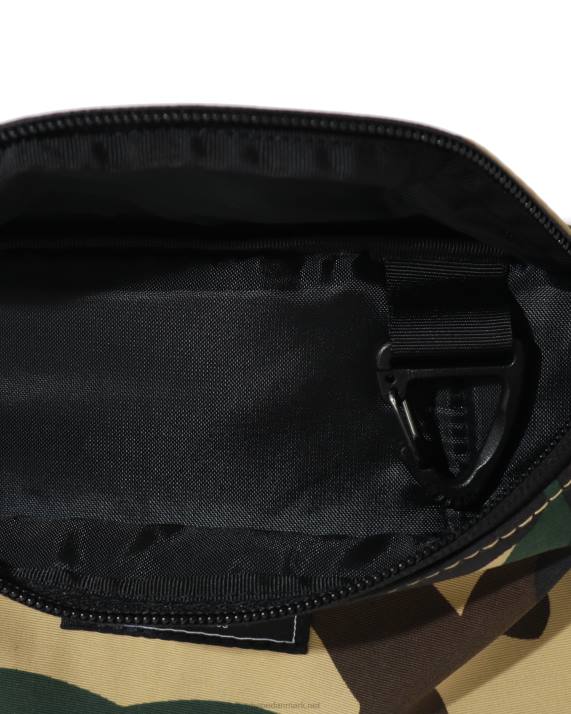 A Bathing Ape Mænd 1 camo taljetaske HH6J774 blød gul