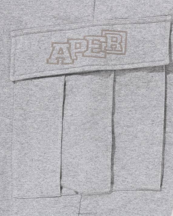 A Bathing Ape Mænd 6-lommers joggingbukser med afslappet pasform HH6J229 grå