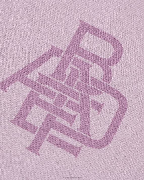 A Bathing Ape Mænd T-shirt med pigment logo HH6J159 lilla