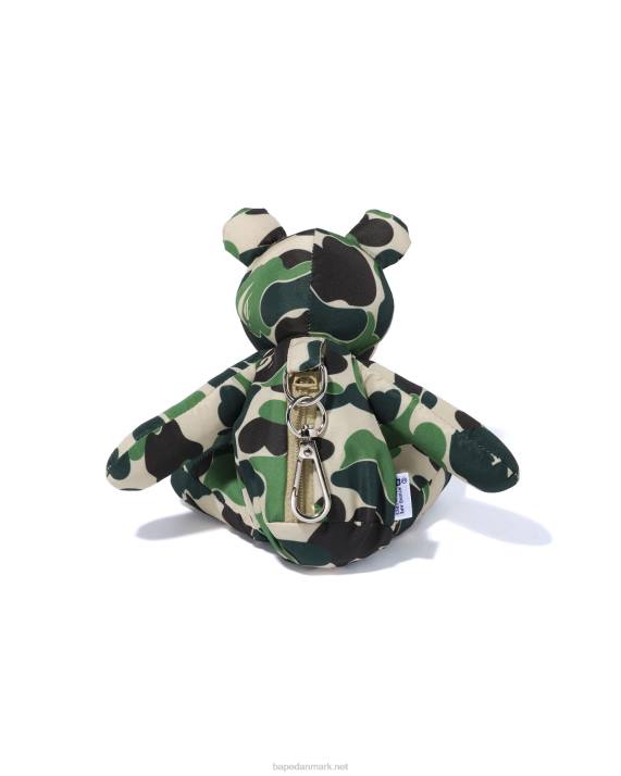 A Bathing Ape Mænd abc camo bear øko taske(r) HH6J474 militærgrøn